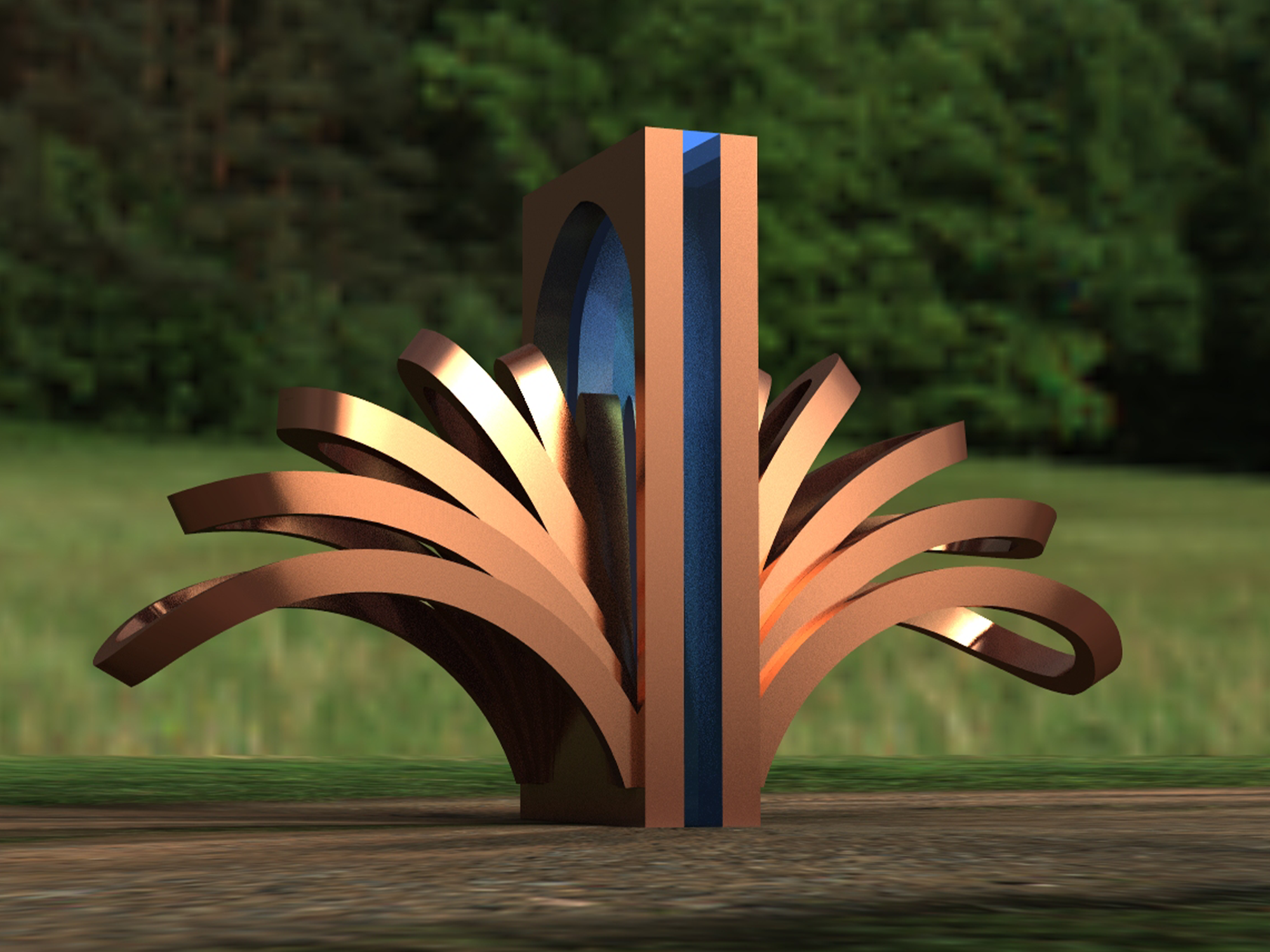 sculpture metal art